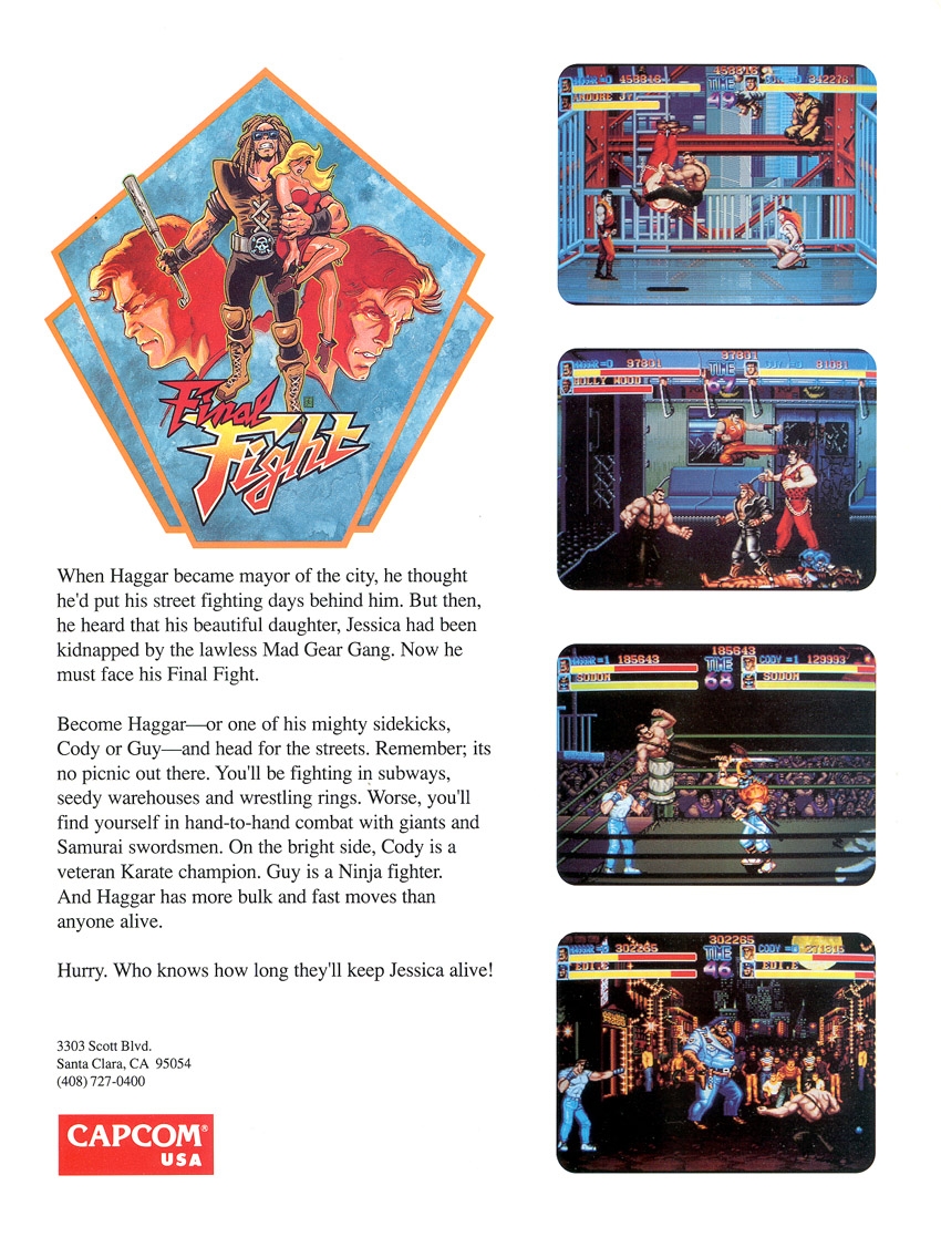 Final Fight (CP System) (Arcade) (gamerip) (1989) MP3